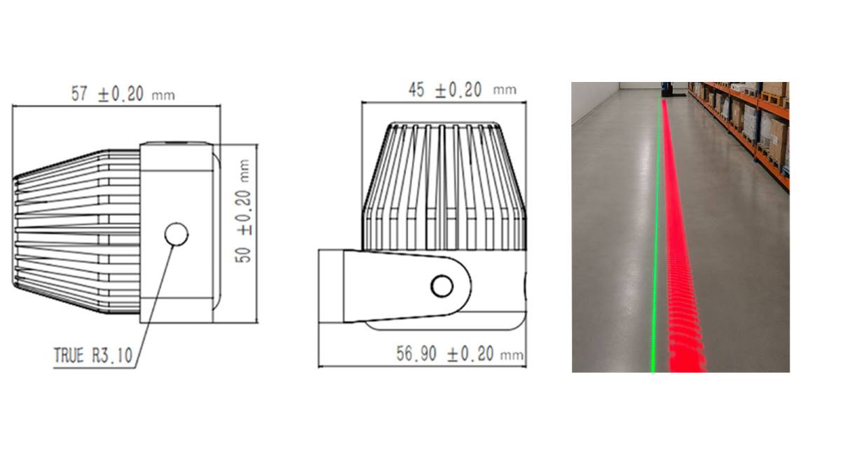 Proyector Linea Laser